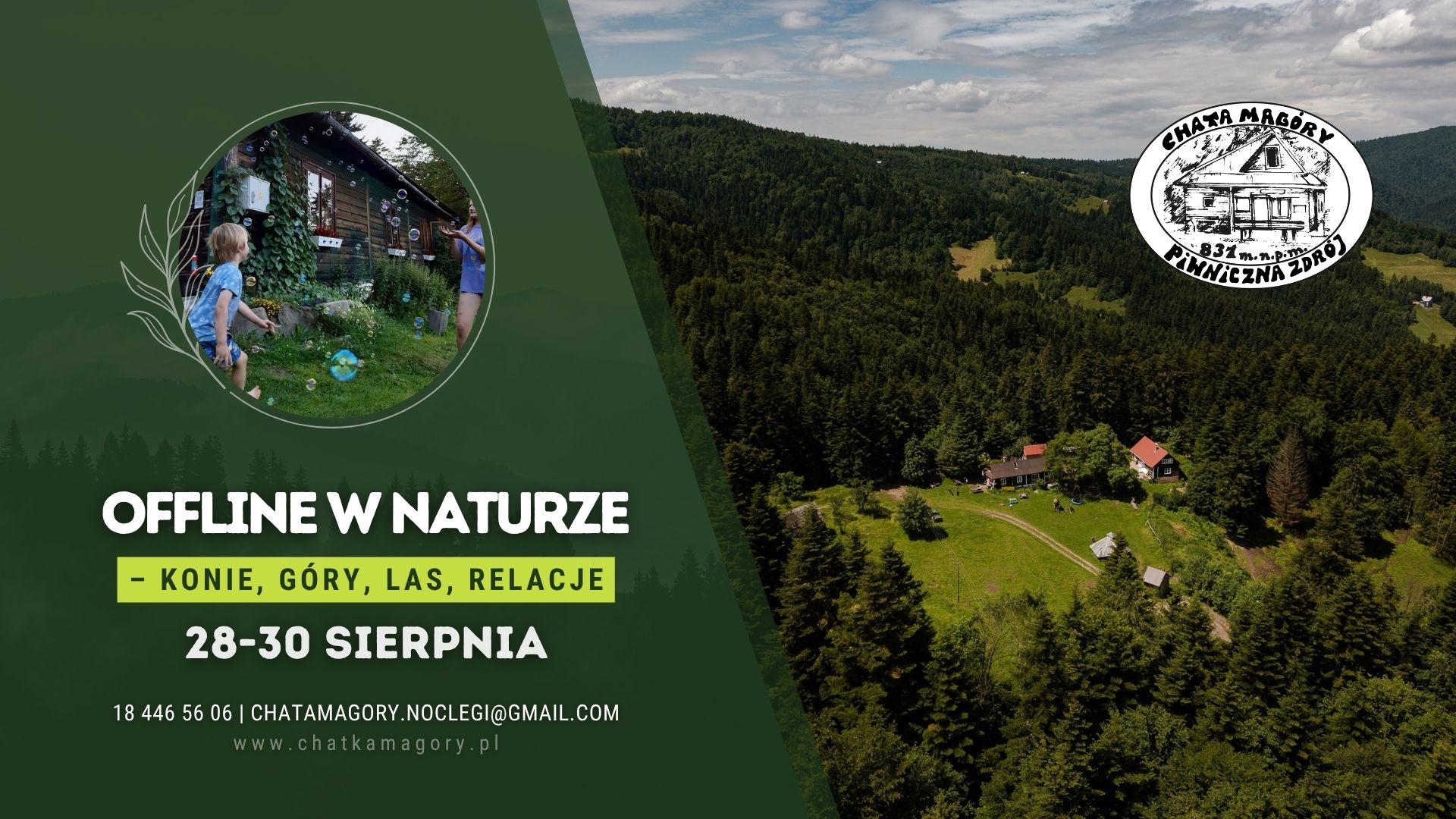 [DLA RODZIN] Offline w naturze – konie, góry, las, relacje