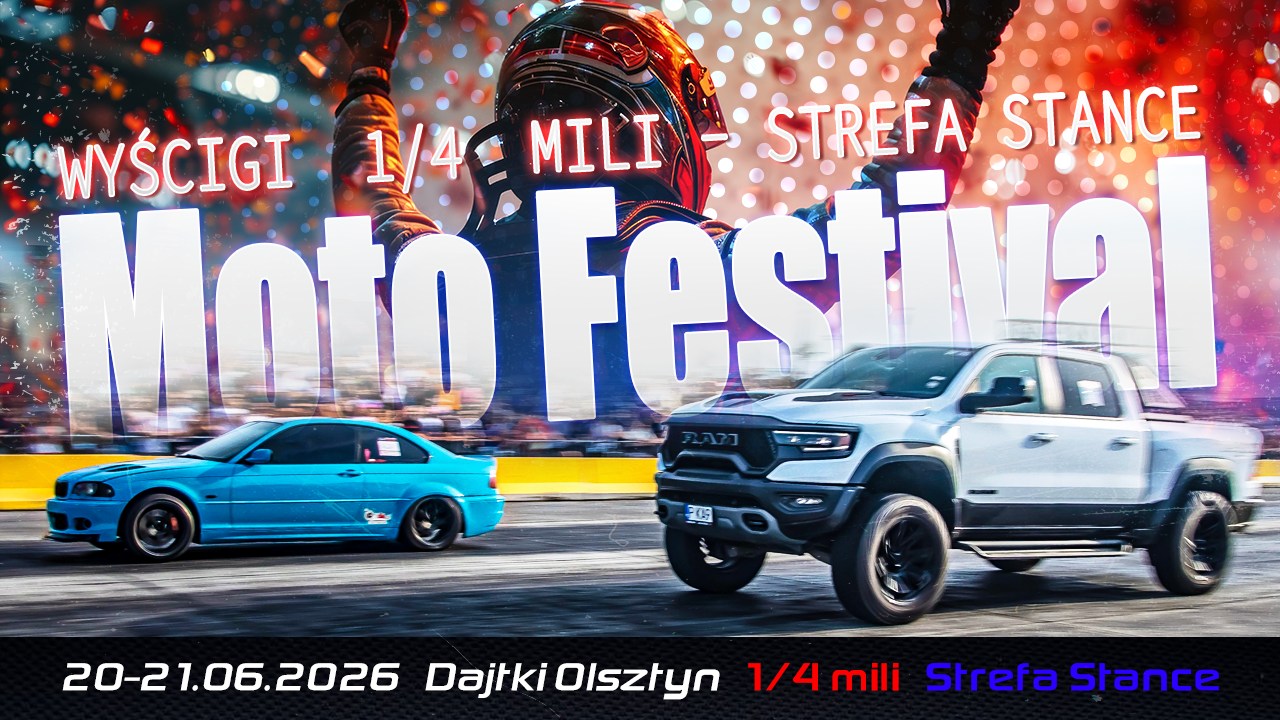 Wyścigi na 1/4 mili- Moto Festival 2026