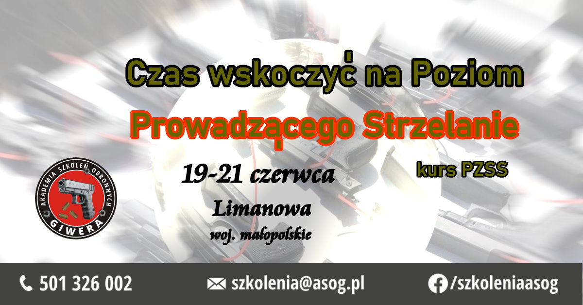 Kurs Prowadzącego Strzelanie PZSS