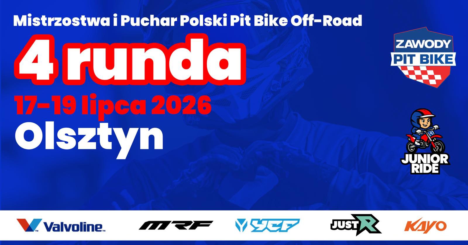MISTRZOSTWA I PUCHAR POLSKI PIT BIKE OFF-ROAD, 18-19 LIPCA, RUNDA 4 OLSZTYN