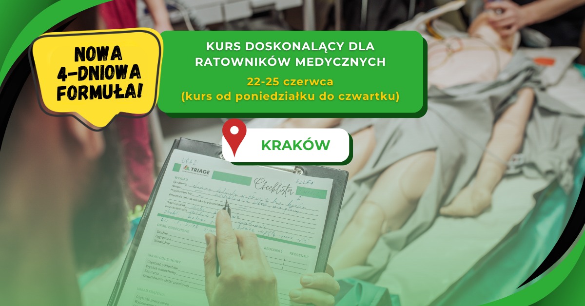 Kurs Doskonalący dla Ratowników Medycznych - Kraków