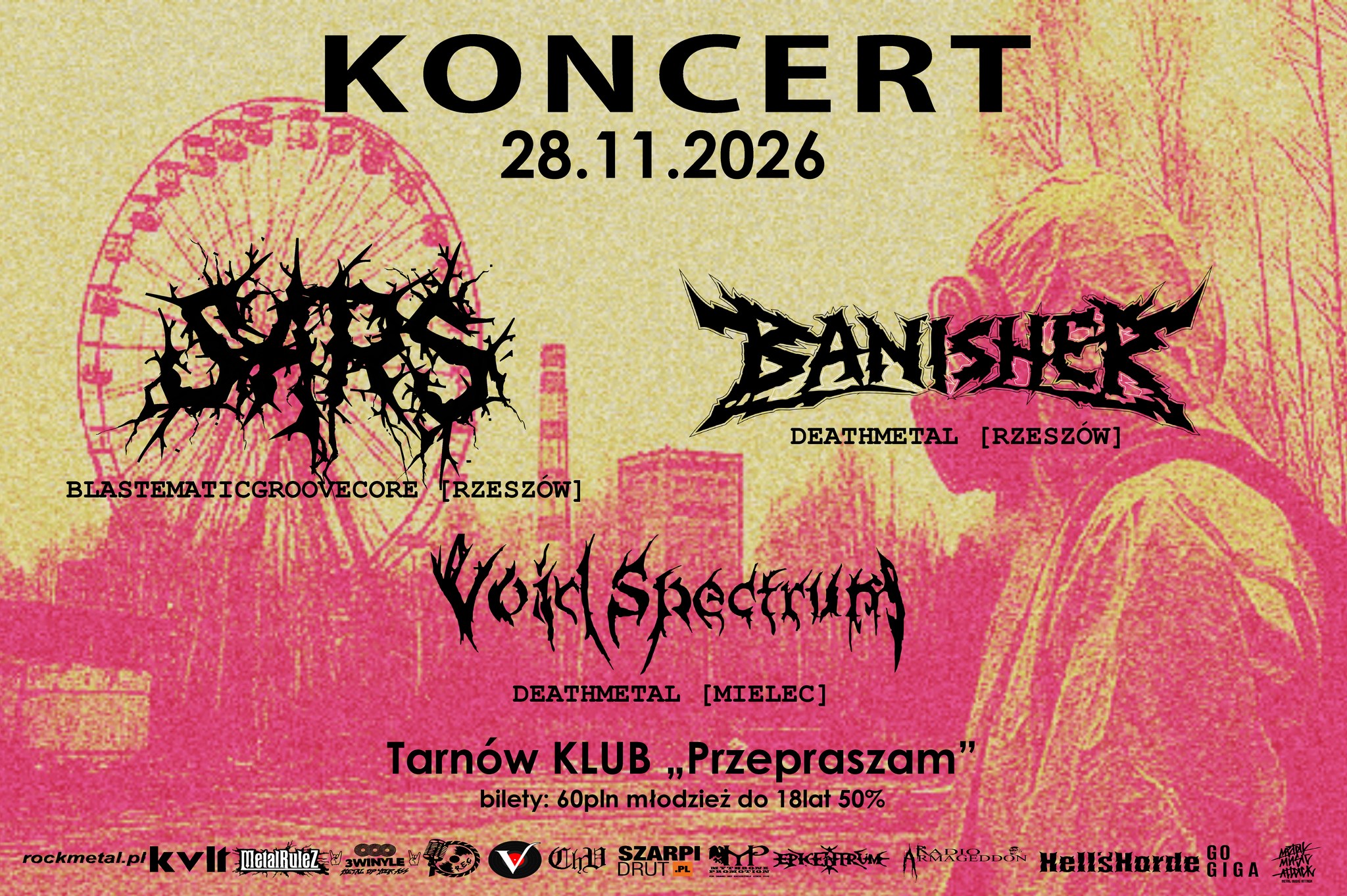 SARS/BANISHER/VOID SPECTRUM-Tarnów Przepraszam 28.11.2026