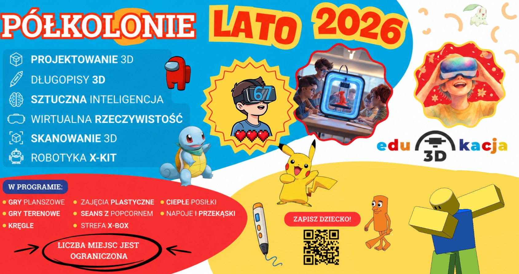 Półkolonie z drukiem 3D, Kalisz