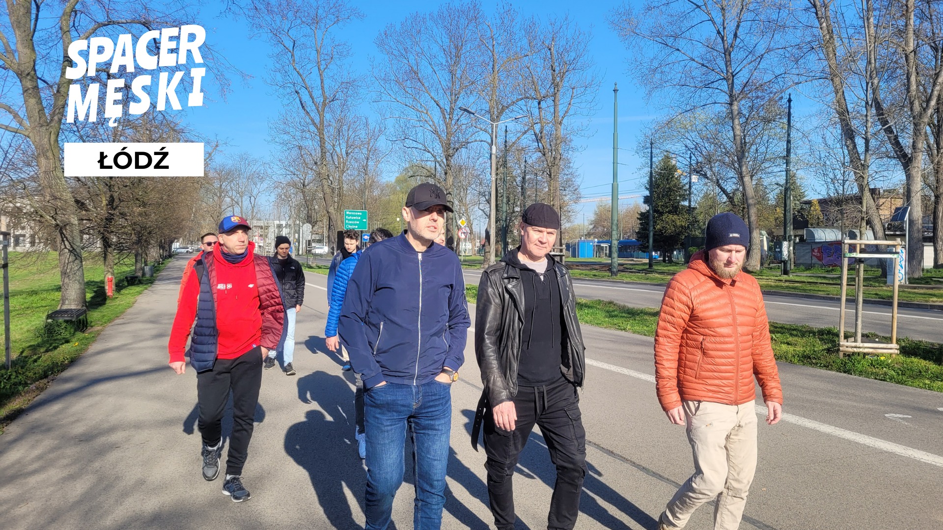 Spacer Męski ŁÓDŹ