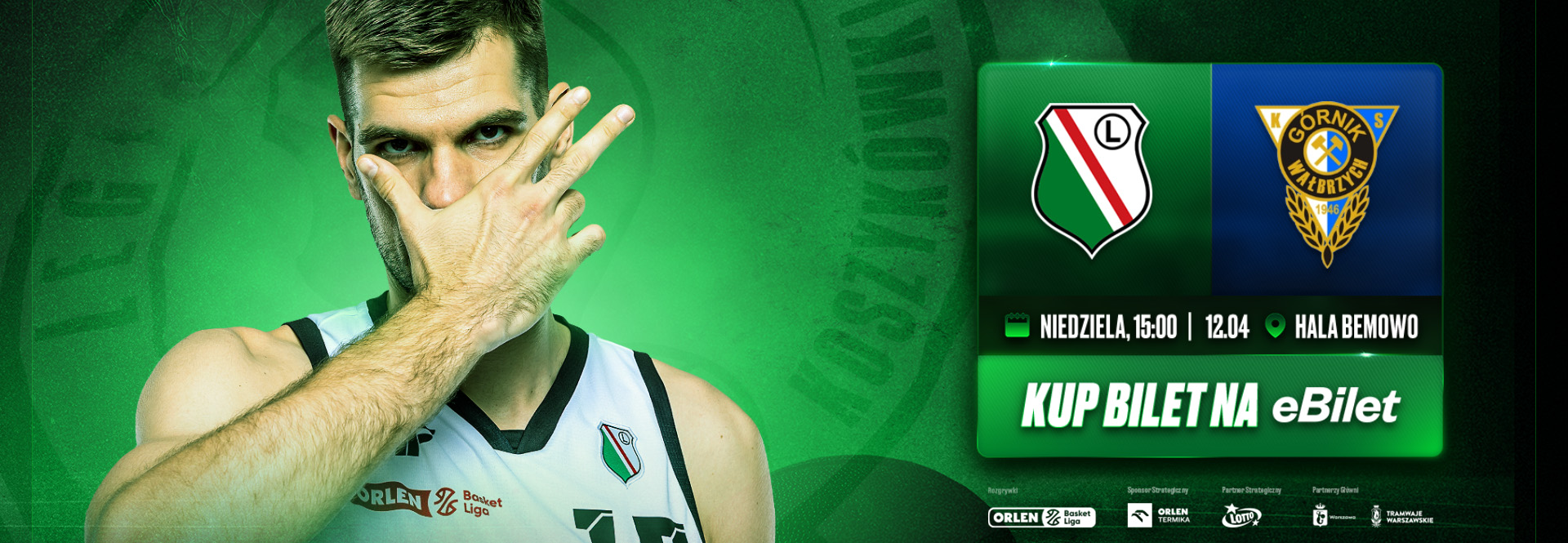 Legia Warszawa vs Górnik Wałbrzych 26. Kolejka OBL