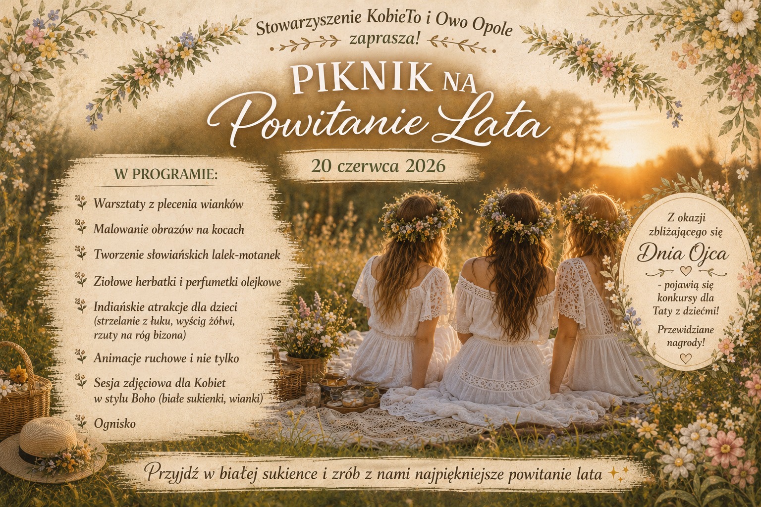 Powitanie Lata z KobieTo i Owo Opole - piknik rodzinny!