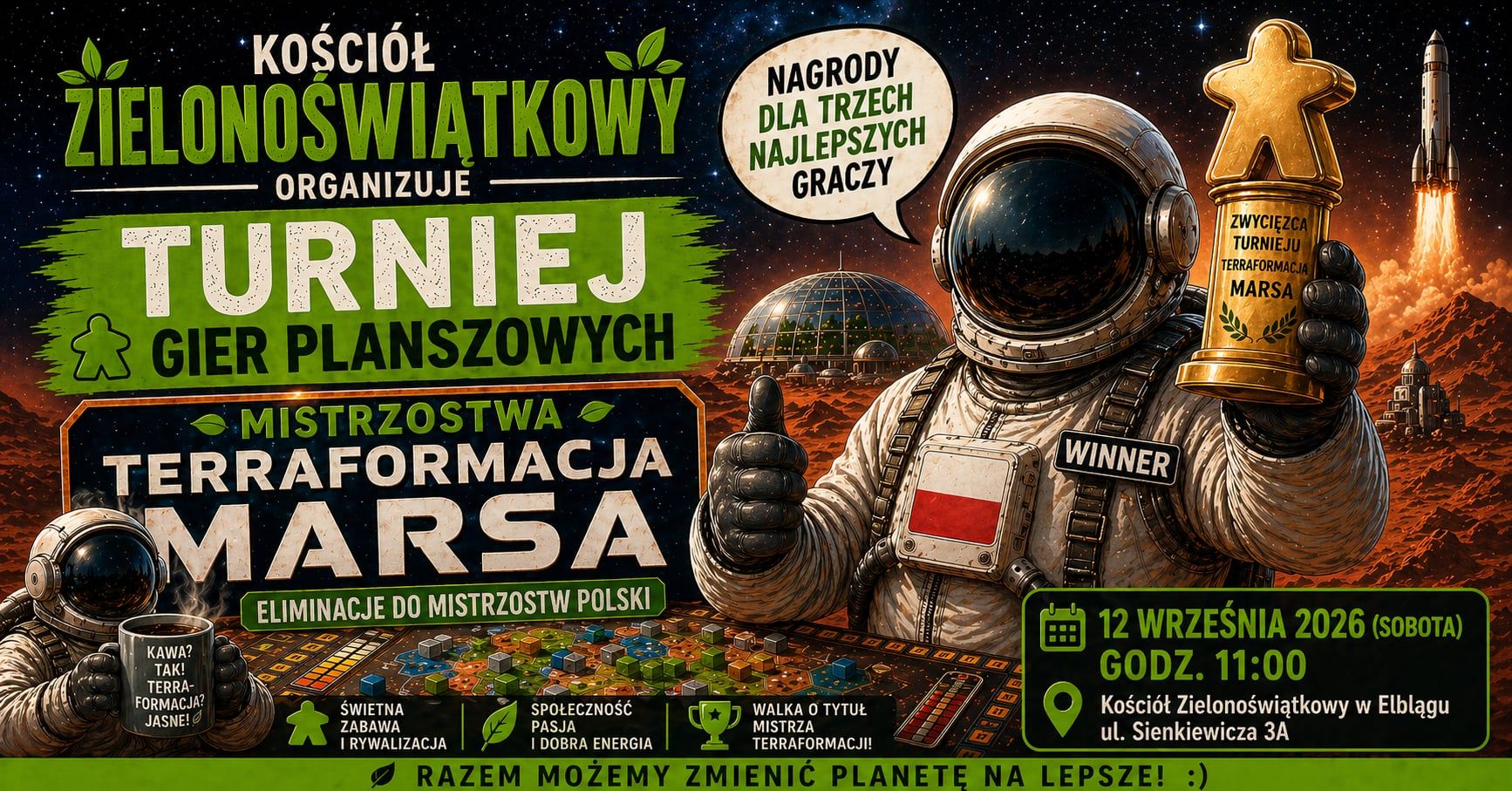 Eliminacje do Mistrzostw Marsa 12.09.2026 w Elblągu 