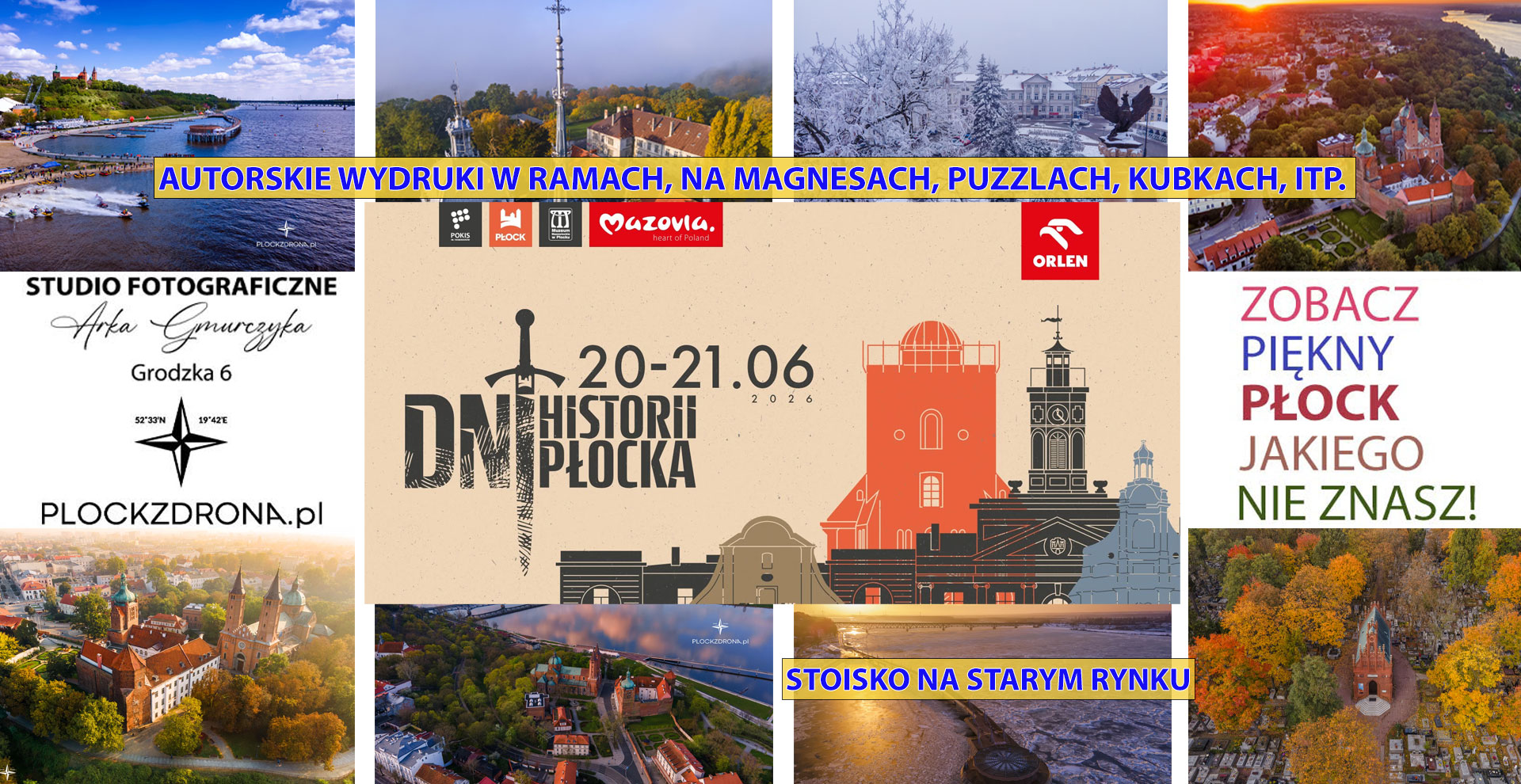#PłockzDrona na Dniach Historii Płocka 💙