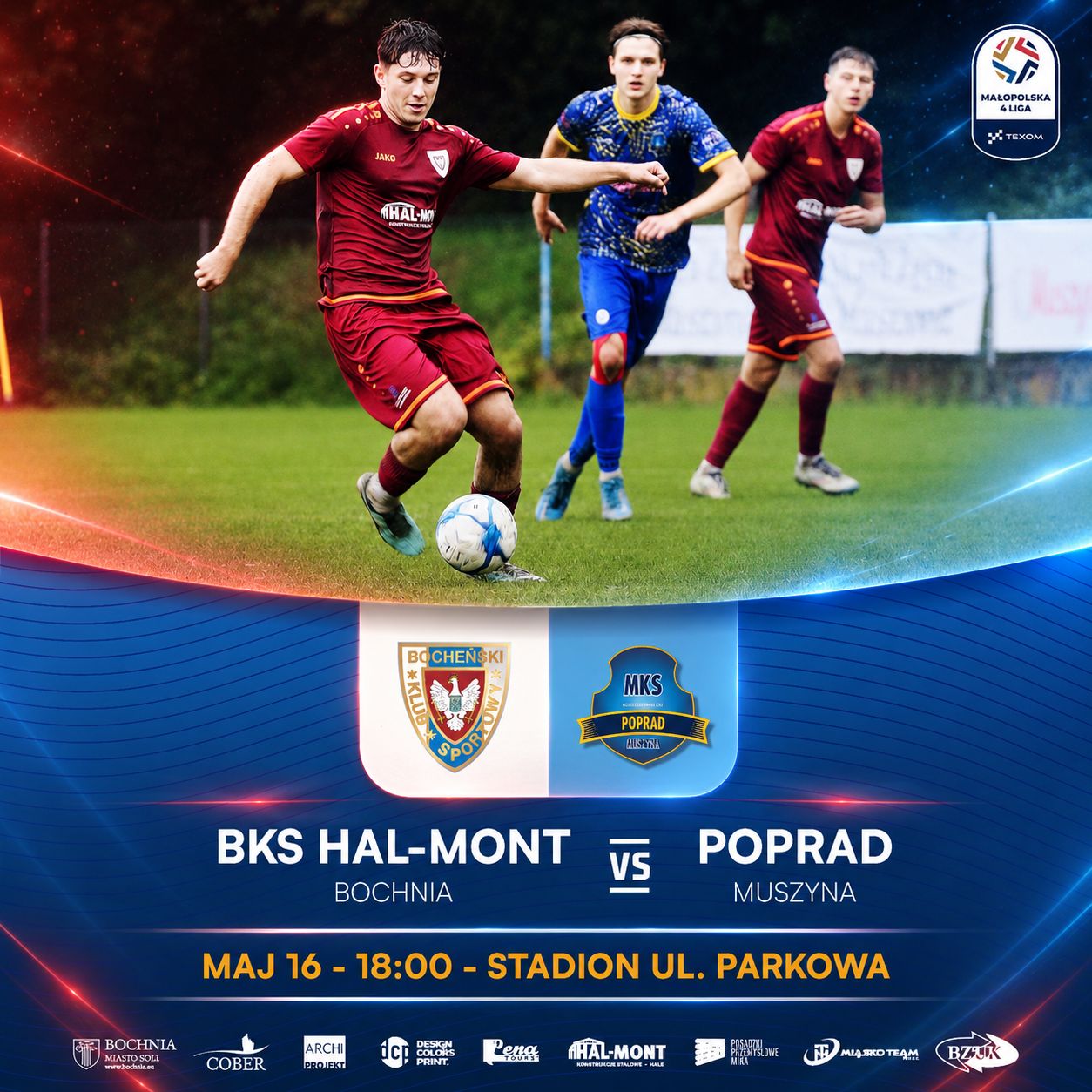 BKS HAL-MONT Bochnia - Poprad Muszyna - Kolejne emocje przy Parkowej! 🔵⚪️🔴