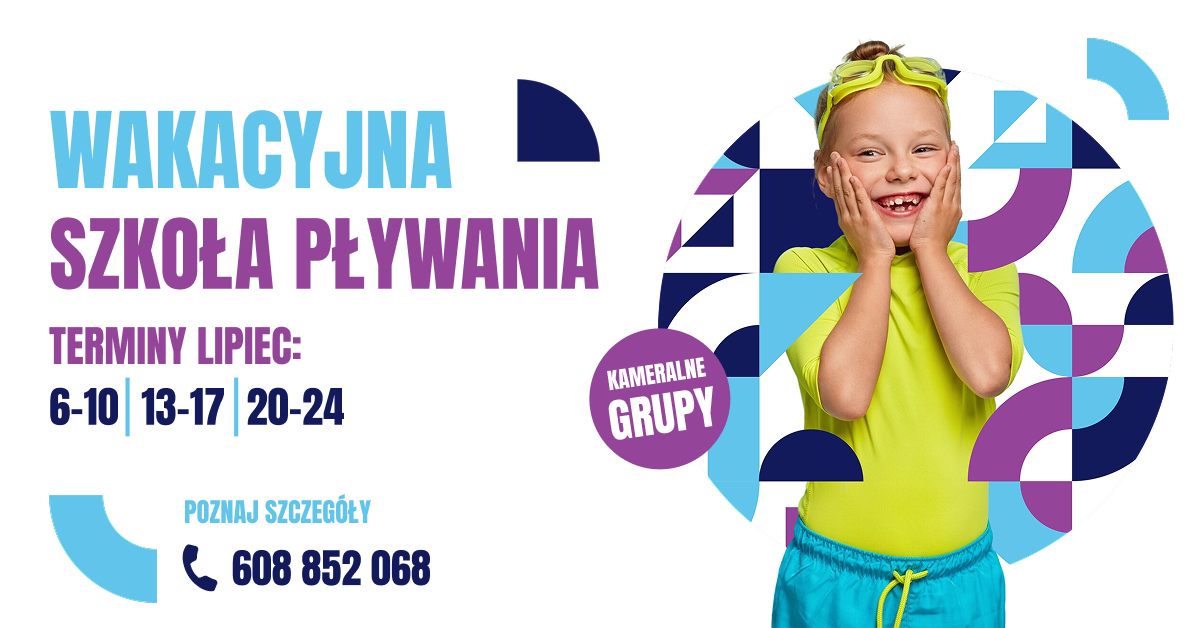 Wakacyjny kurs pływania dla dzieci od podstaw | Chełmiec k. Nowego Sącza