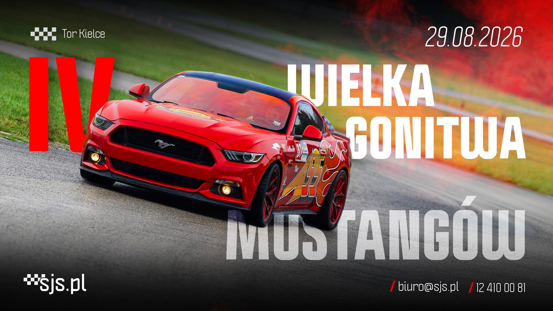 IV Wielka Gonitwa Mustangów 🐎🔥 Tor Kielce 29.08.2026
