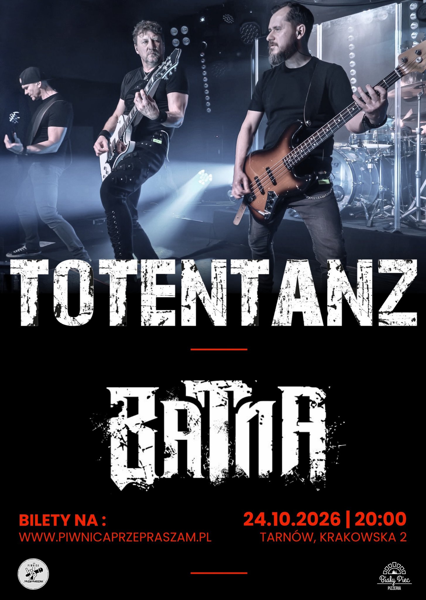 Koncert TOTENTANZ + BATNA | Tarnów 24.10.26