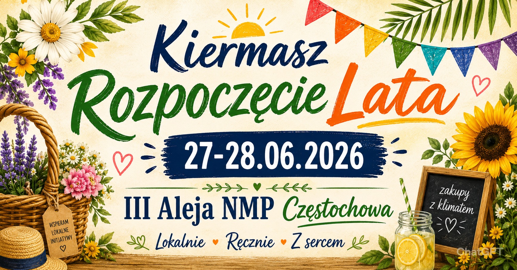 Kiermasz ROZPOCZĘCIE LATA - Częstochowa 2026