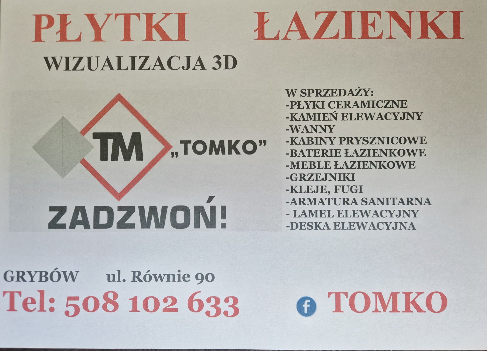 wyprzedaż płytek od 15zł/m²