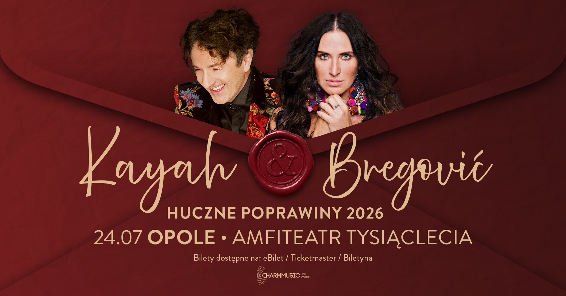 Kayah & Bregović | Amfiteatr Tysiąclecia, OPOLE | 24.07.2026