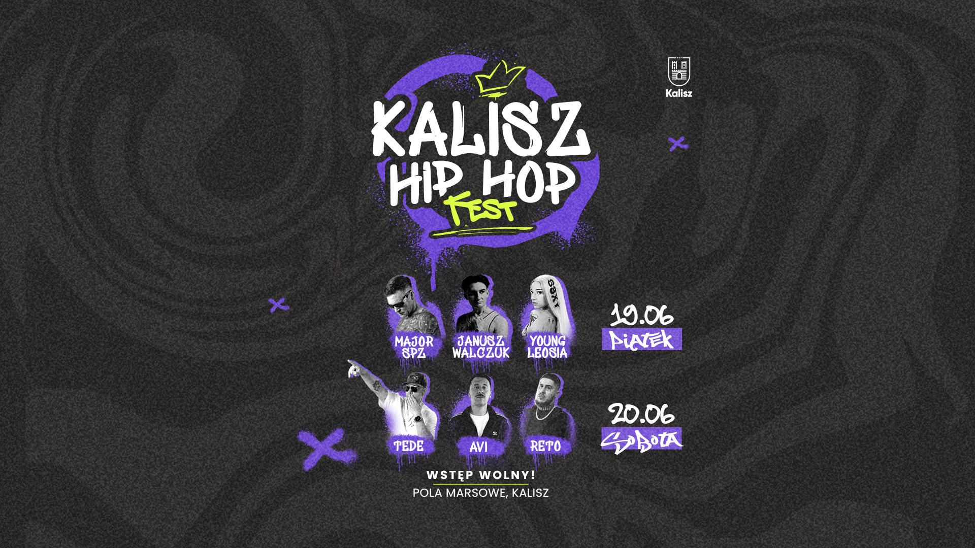19-20.06 Kalisz Hip Hop Fest - wstęp wolny