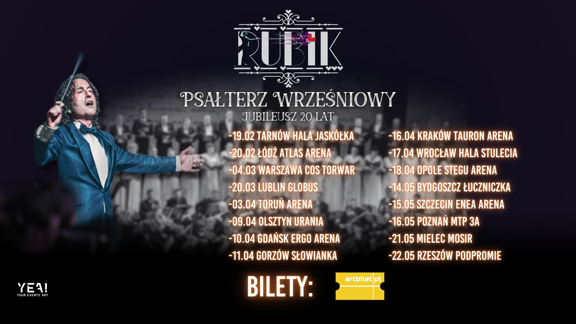 Piotr Rubik – „Psałterz wrześniowy” / Olsztyn / 09.04.2027
