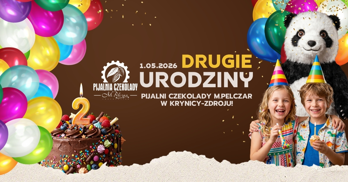 2 URODZINY Pijalni Czekolady M.Pelczar w Krynicy-Zdroju‼️🥳🍫🎂