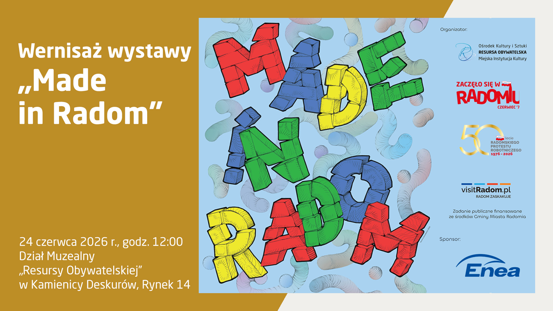 Wernisaż wystawy czasowej „Made in Radom”