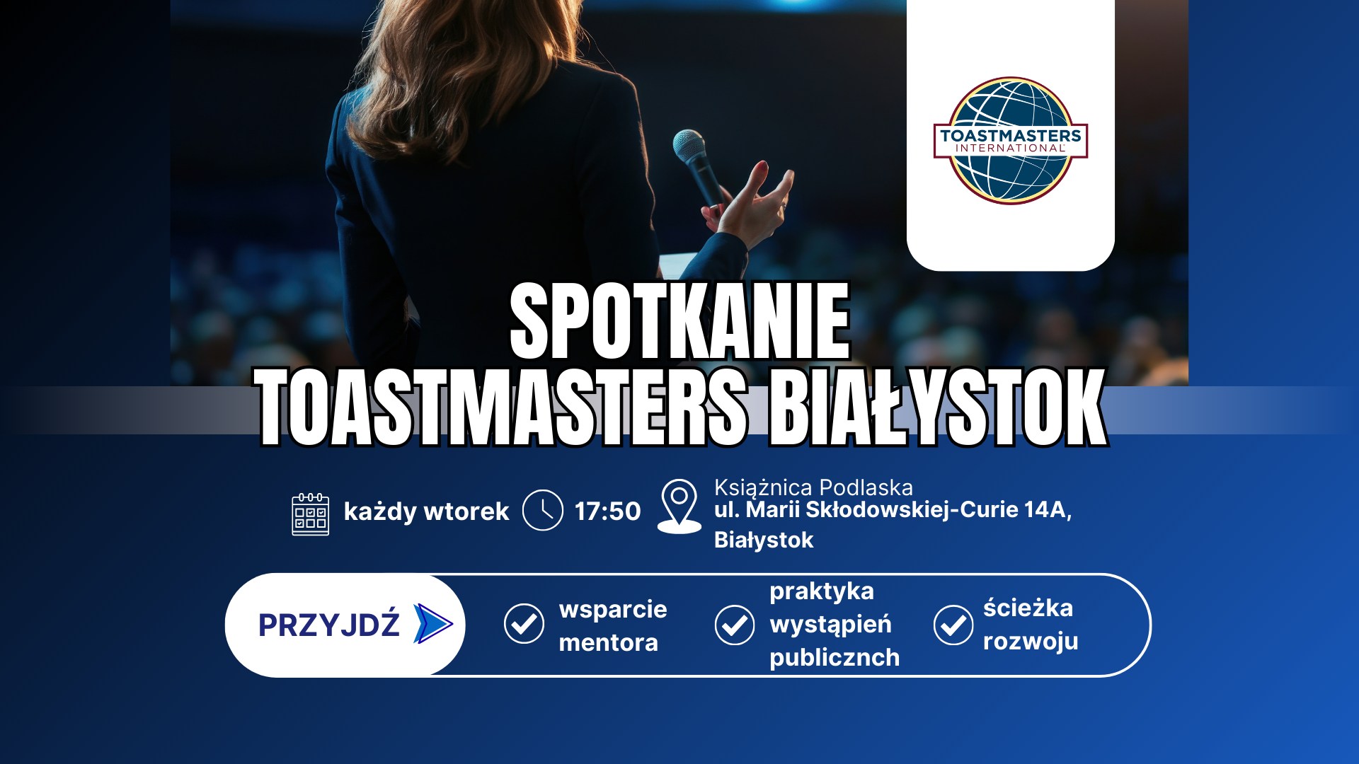 Spotkanie Toastmasters Białystok