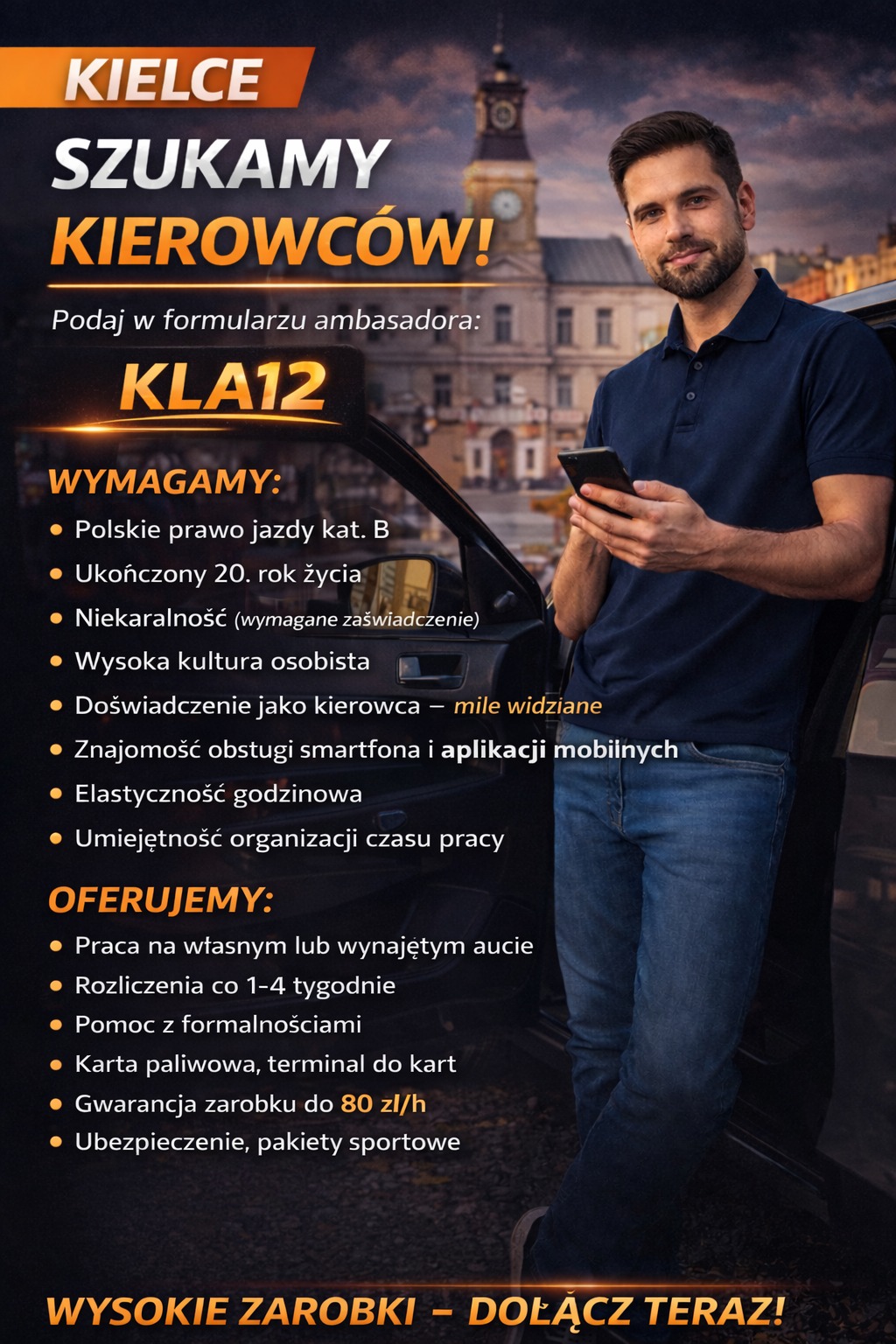 🚨 RADOM – SZUKAMY KIEROWCÓW 🚨