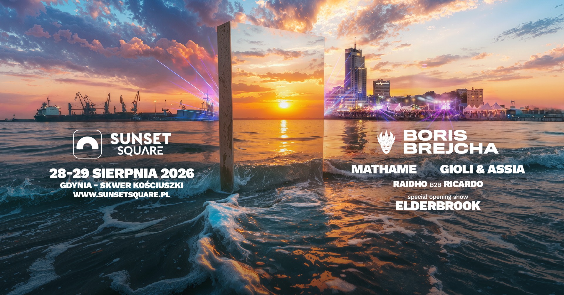Sunset Square 2026 · 28-29.08 Gdynia