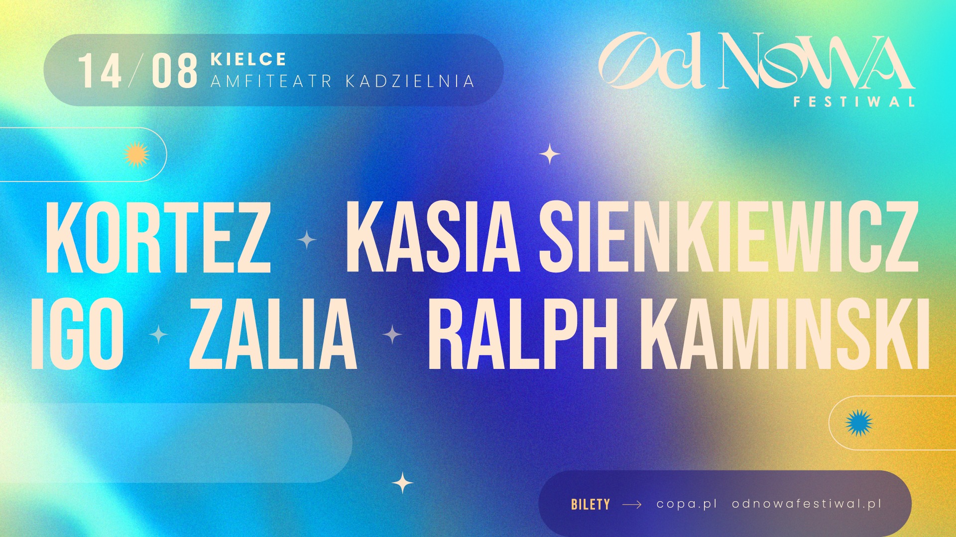 Od Nowa Festiwal • Kielce • 14.08.2026