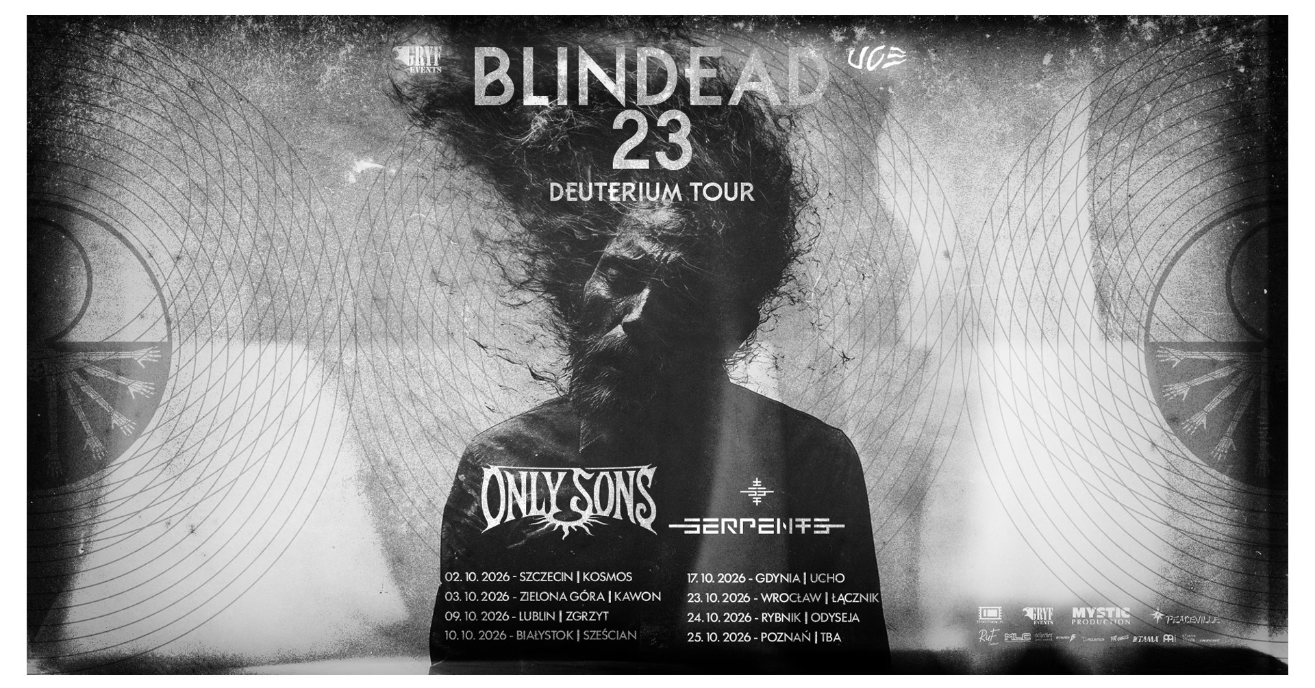Koncert Blindead 23 / Only Sons / Serpents Kawon Zielona Góra