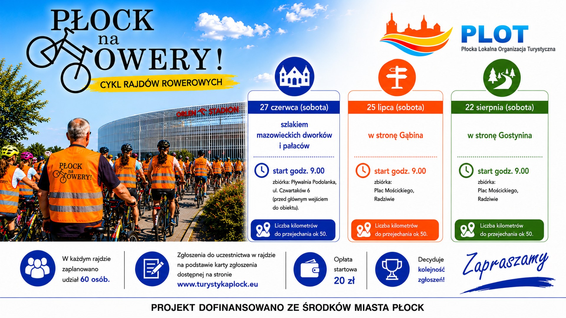 Płock na ROWERY!