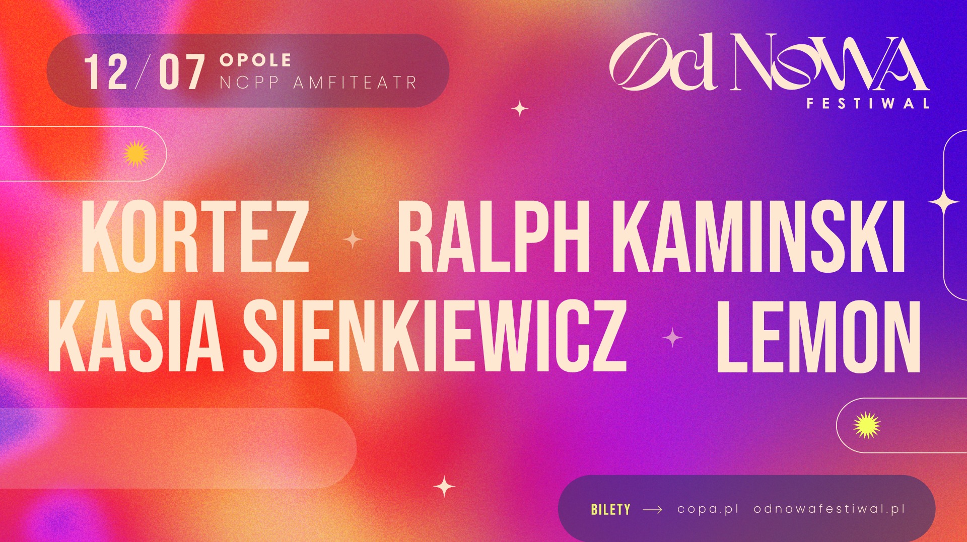 Od Nowa Festiwal • Opole • 12.07.2026