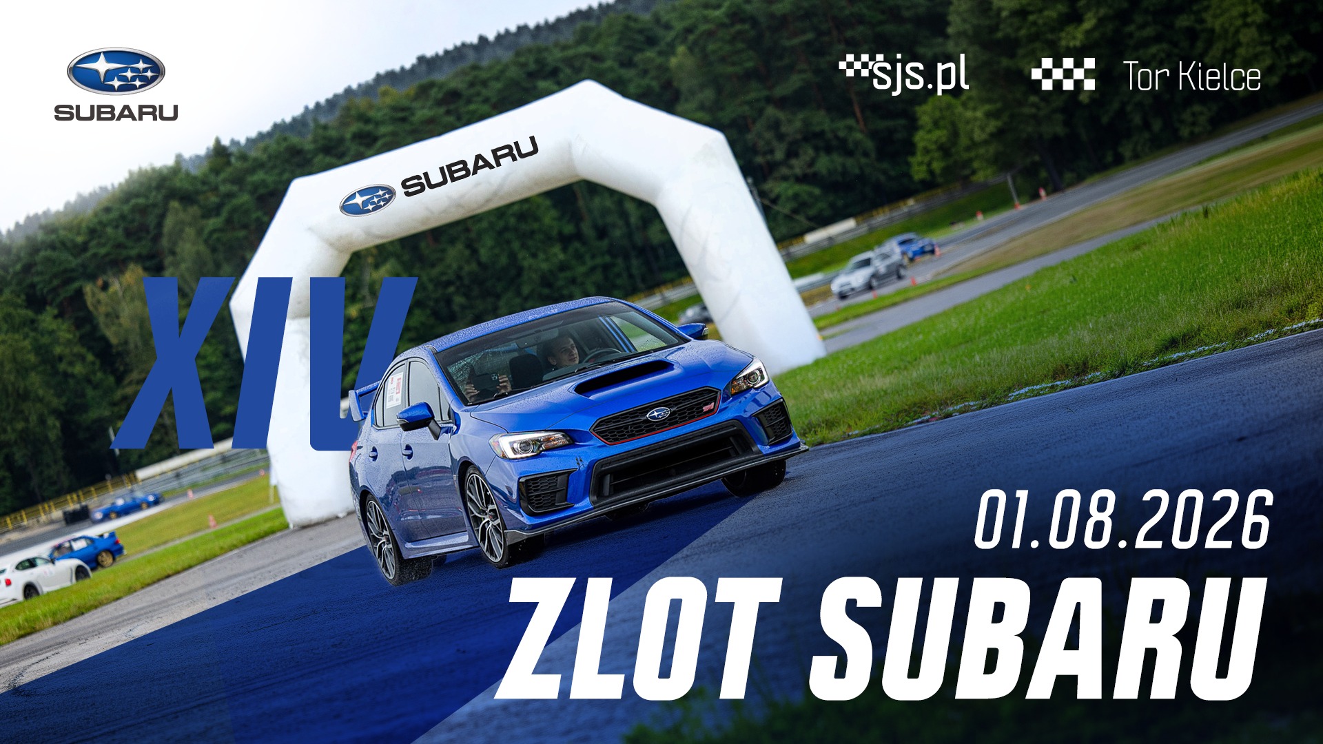 XIV Zlot Subaru na Torze Kielce