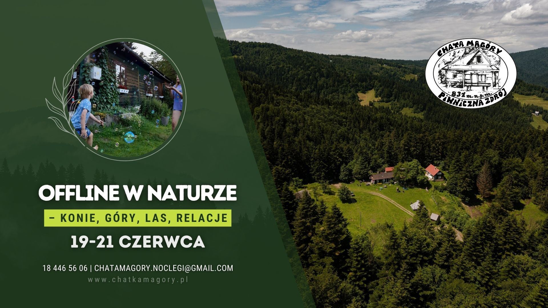 [DLA RODZIN] Offline w naturze – konie, góry, las, relacje