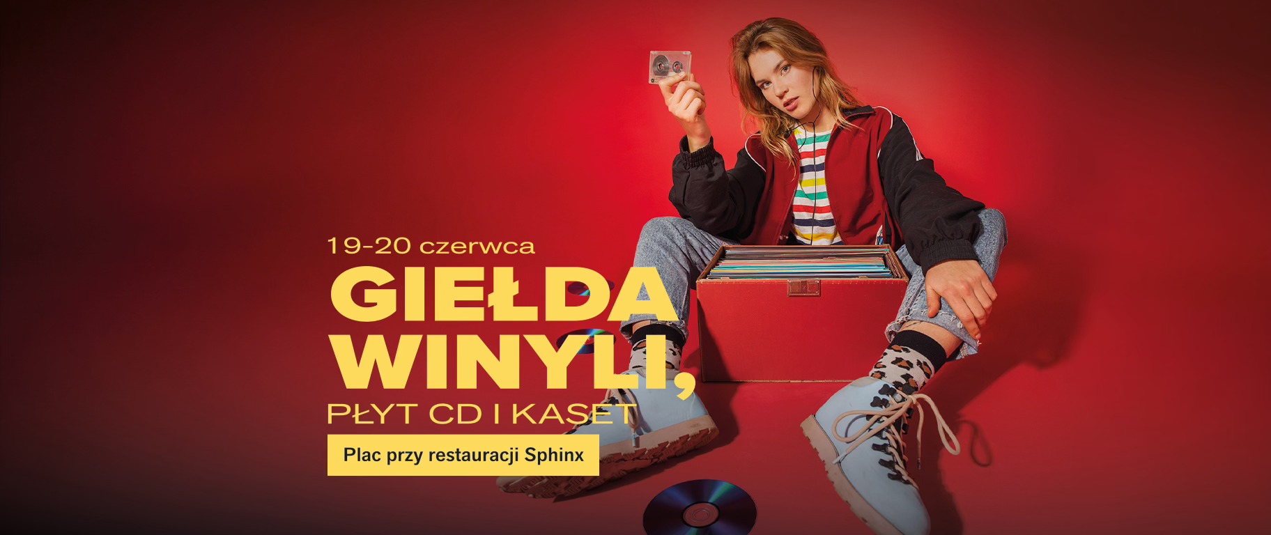 Giełda winyli, płyt CD i kaset / Alfa Centrum Białystok