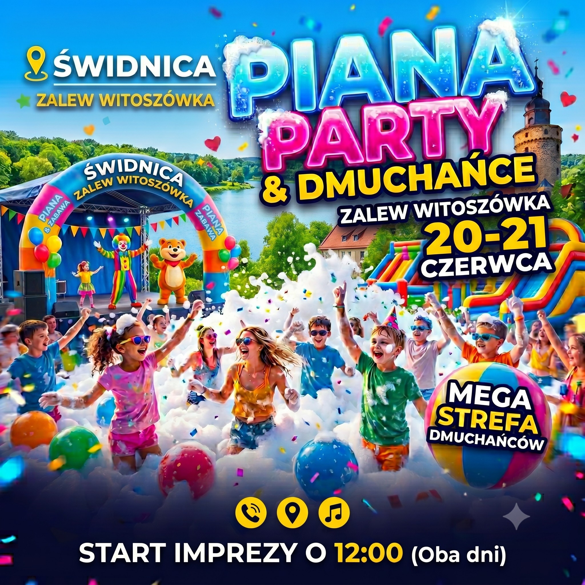 PIANA PARTY W ŚWIDNICY – NAJWIĘKSZA DZIECIĘCA IMPREZA TEGO ROKU!