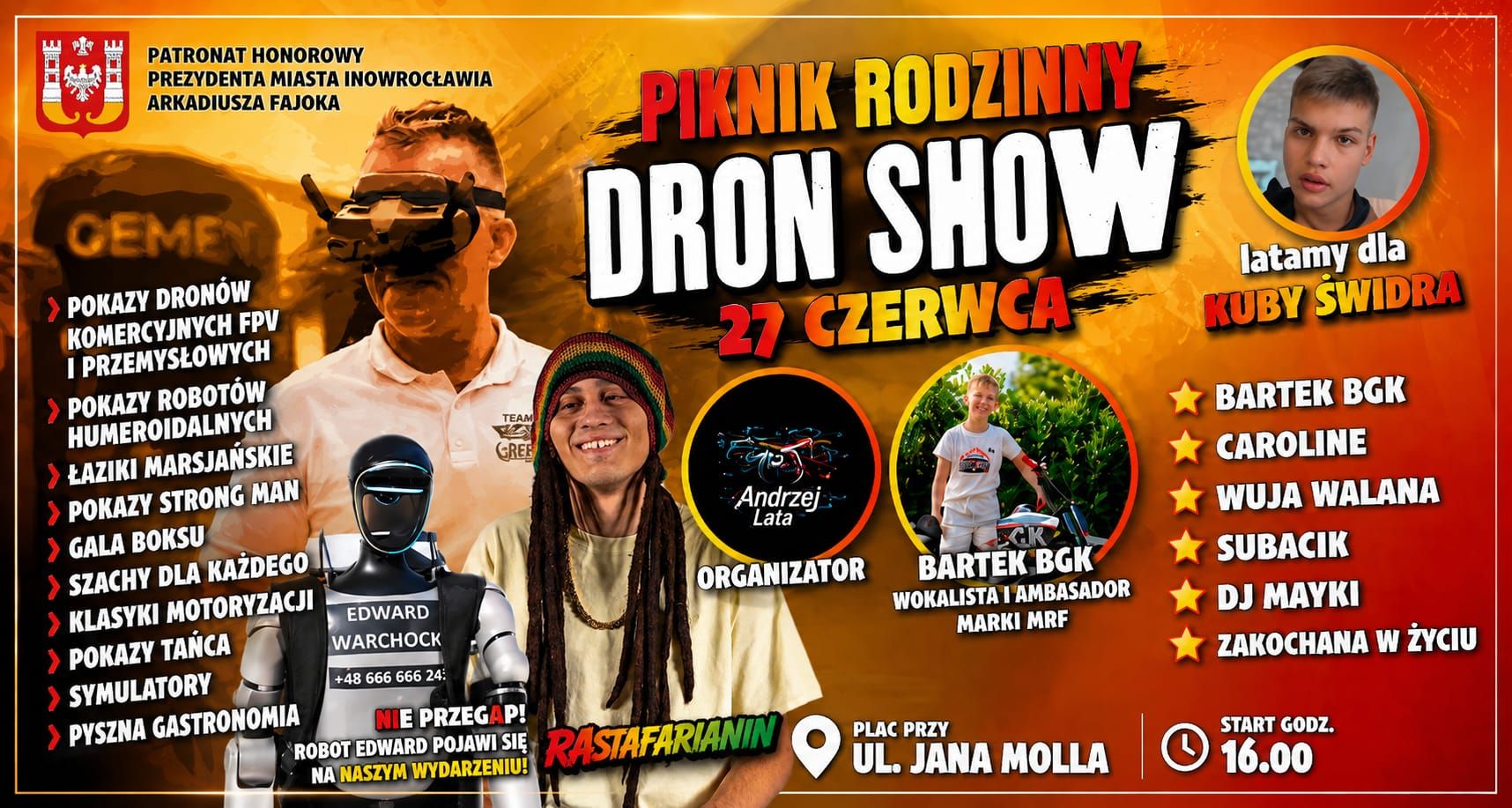Piknik Rodzinny DronShow Inowrocław 2026
