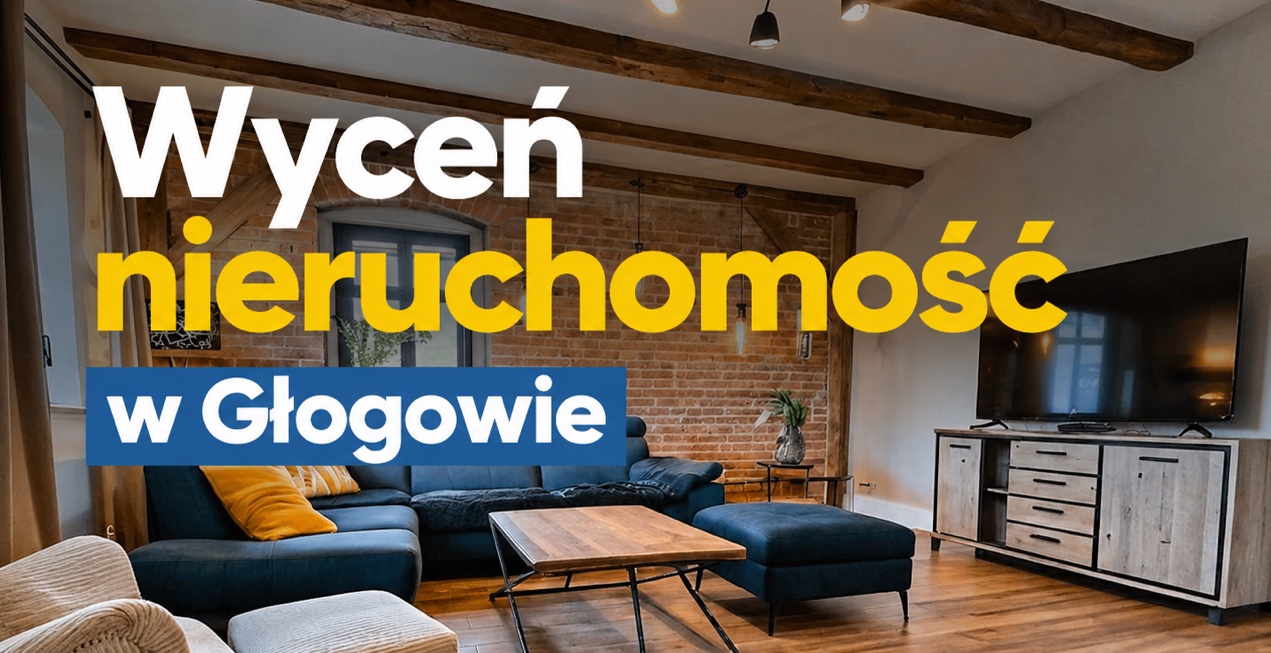 Wyceń bezpłatnie nieruchomość w Głogowie 