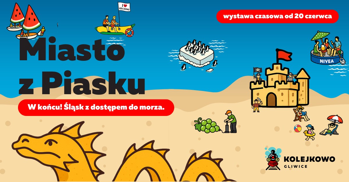 Miasto z Piasku 🏖️ - nowa wystawa czasowa w Kolejkowie Gliwice